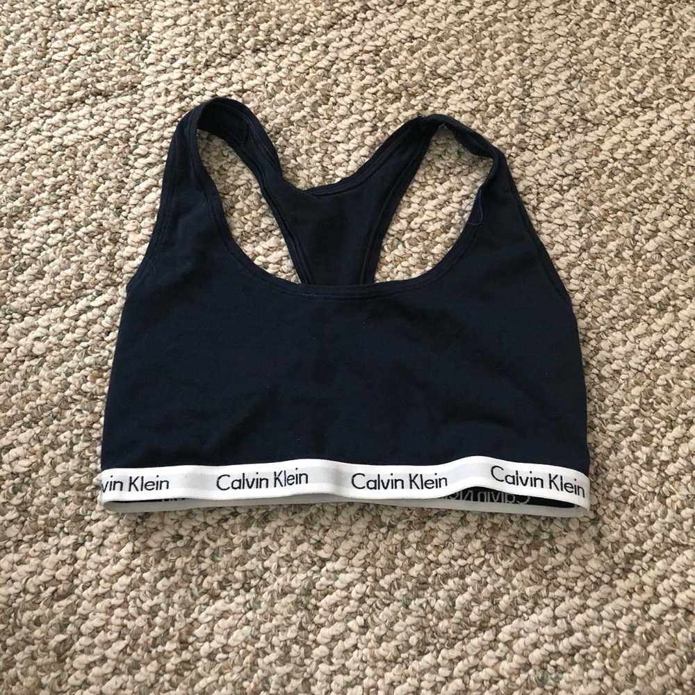 Navy Calvin Klein Bralette